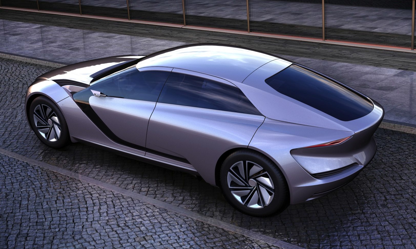 Lucy vision car rendering