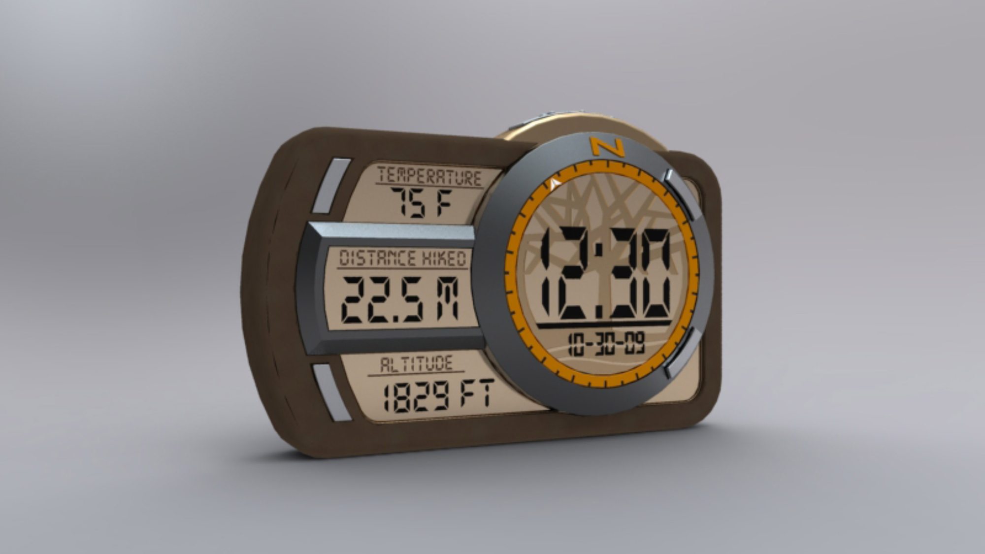 Student rendering of a clock