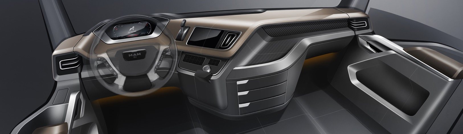 MAN truck interior concept